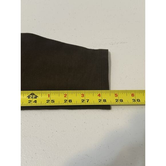 Polo Ralph Lauren Equestrian Pants Medium Brown Breeches Leggings Made In Peru - Picture 14 of 16